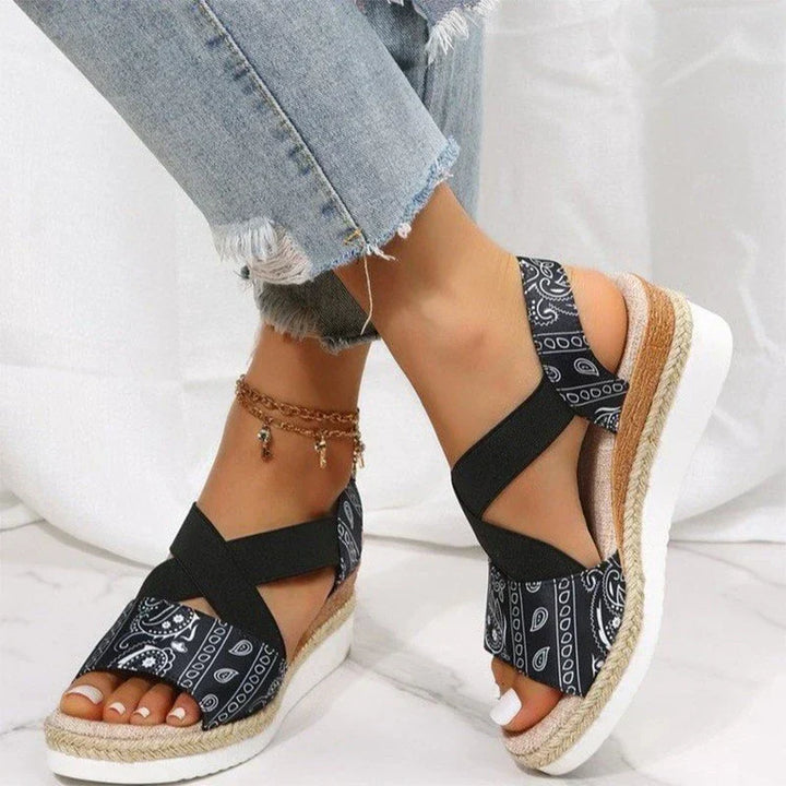 Sandales Compensées Bohème | Confort chic en été