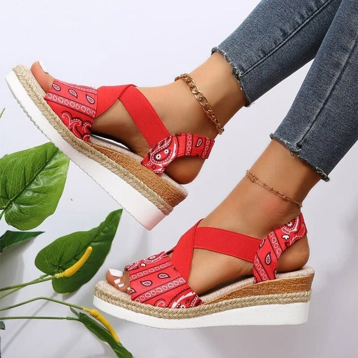 Sandales Compensées Bohème | Confort chic en été
