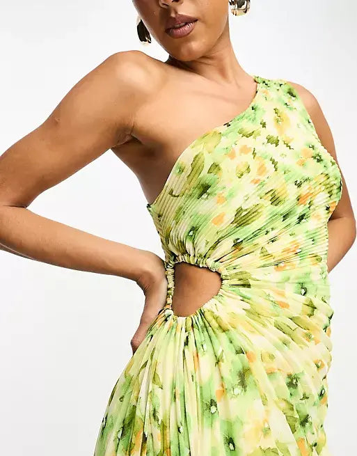 Robe longue asymétrique | Élégance estivale