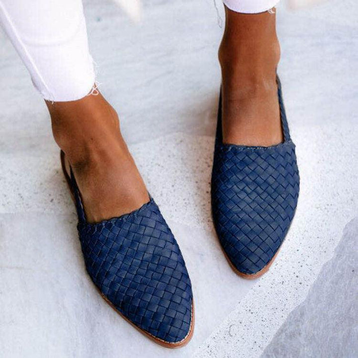 Chaussures tressées slingback | Élégance estivale