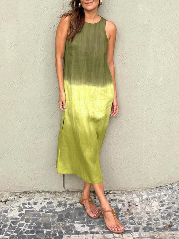 Robe midi tie-dye | Style décontracté chic