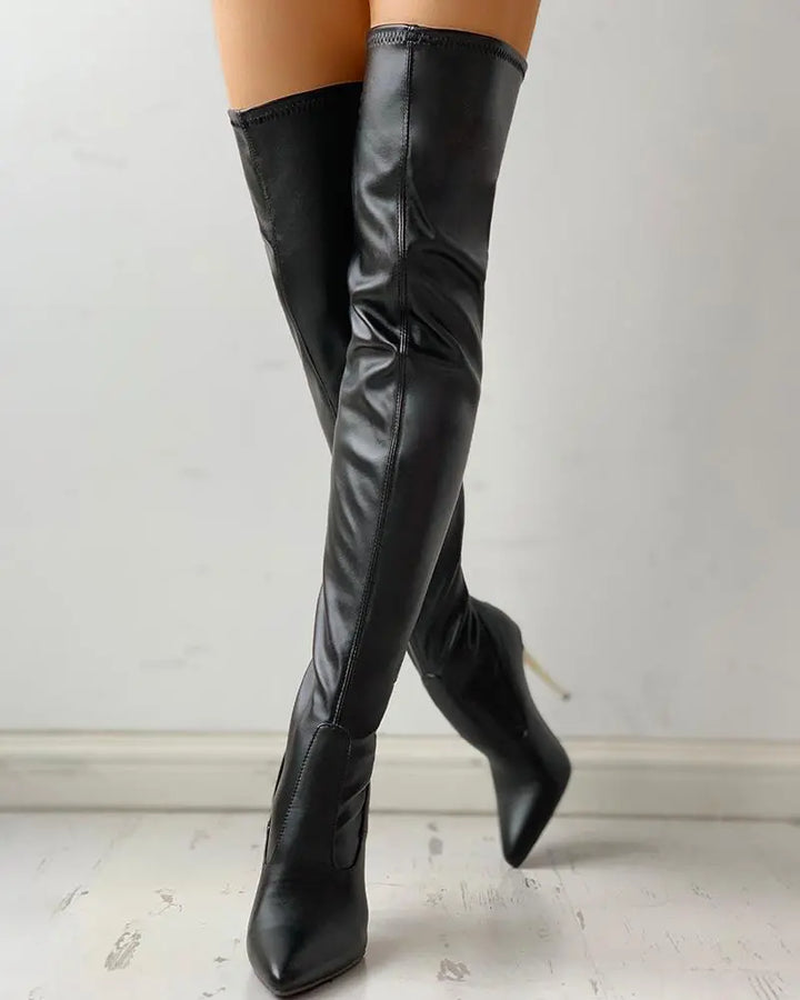 Cuissardes élégantes | Look chic pour l'automne et l'hiver
