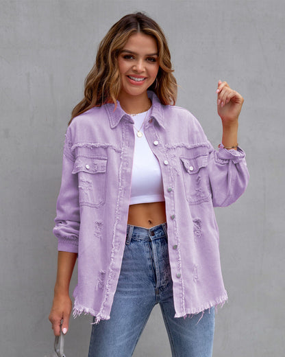 Veste en jean | Style urbain décontracté