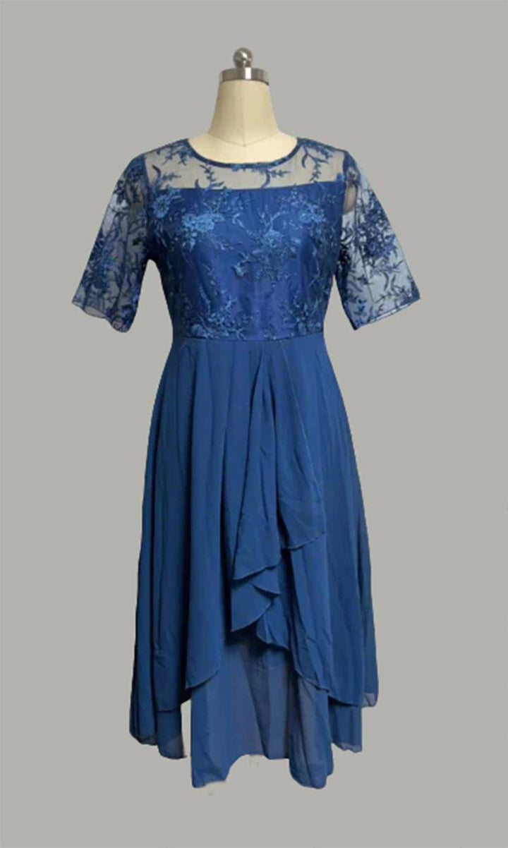 Robe élégante mi-longue | Idéale pour les occasions spéciales