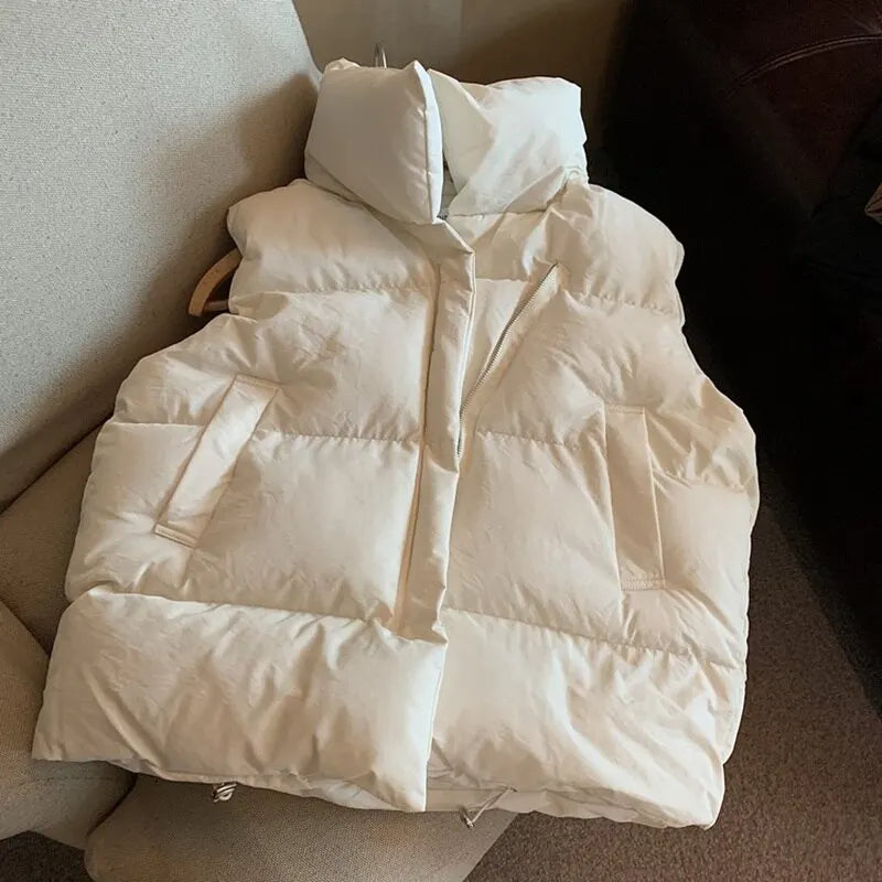Gilet sans manches femme | Élégance chaude pour l’extérieur