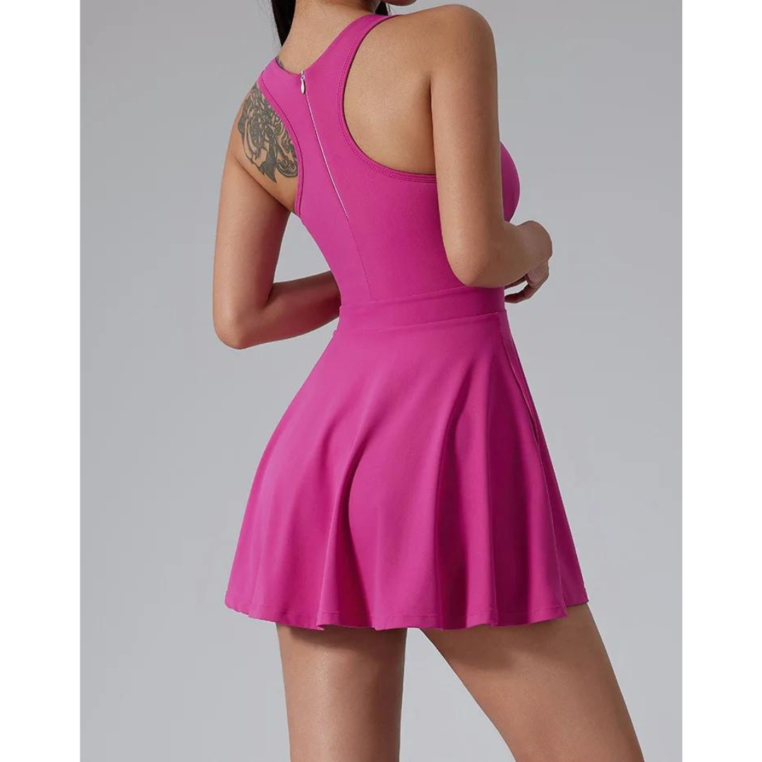 Robe de tennis sans manches | Confort sportif