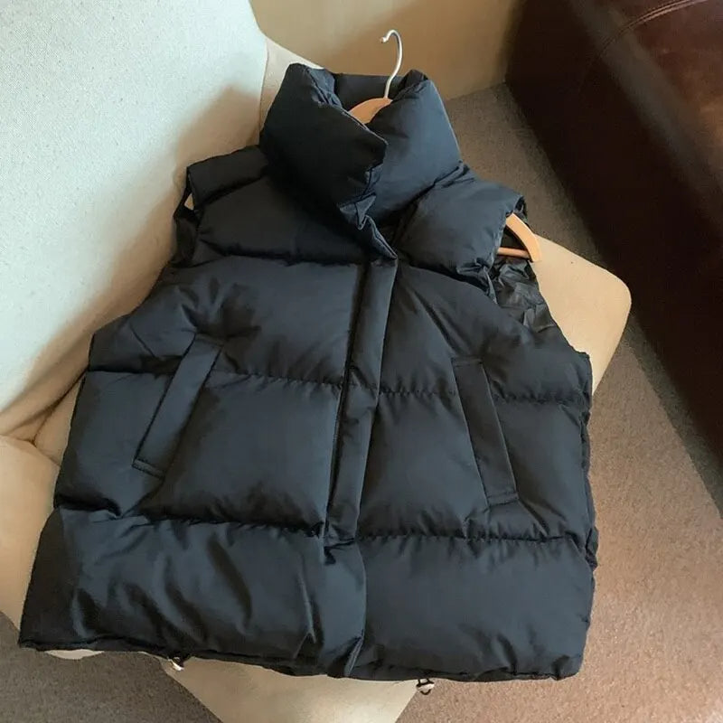 Gilet sans manches femme | Élégance chaude pour l’extérieur