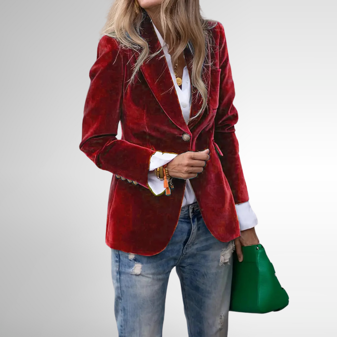 Blazer ajusté | Élégance urbaine chic