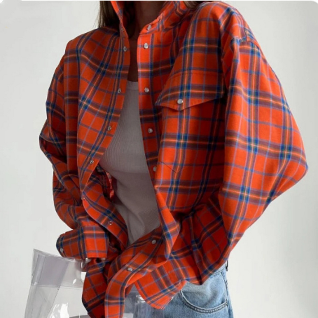 Chemise oversize | Elégance décontractée pour un look moderne de tous les jours