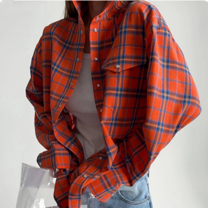 Chemise oversize | Elégance décontractée pour un look moderne de tous les jours