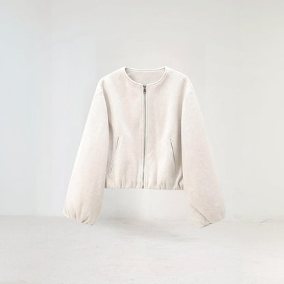 Veste courte zippée | Élégance de mi-saison