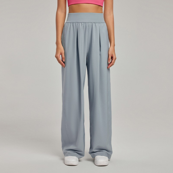 Pantalon Taille Haute à Coupe Ample | Confort Stylé au Quotidien