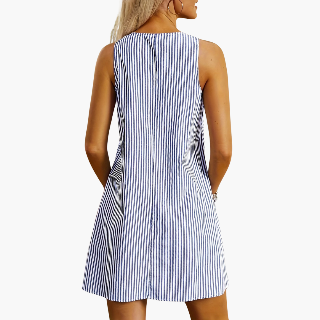 Robe mini sans manches | Idéale pour l’été et les journées décontractées