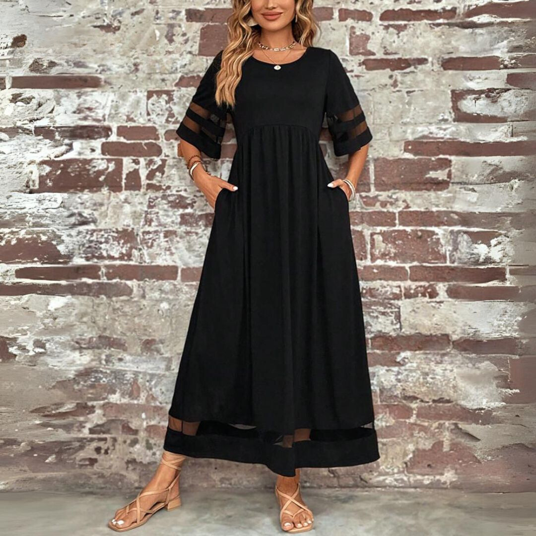 Robe Maxi Élancée | Sophistication légère pour vos journées