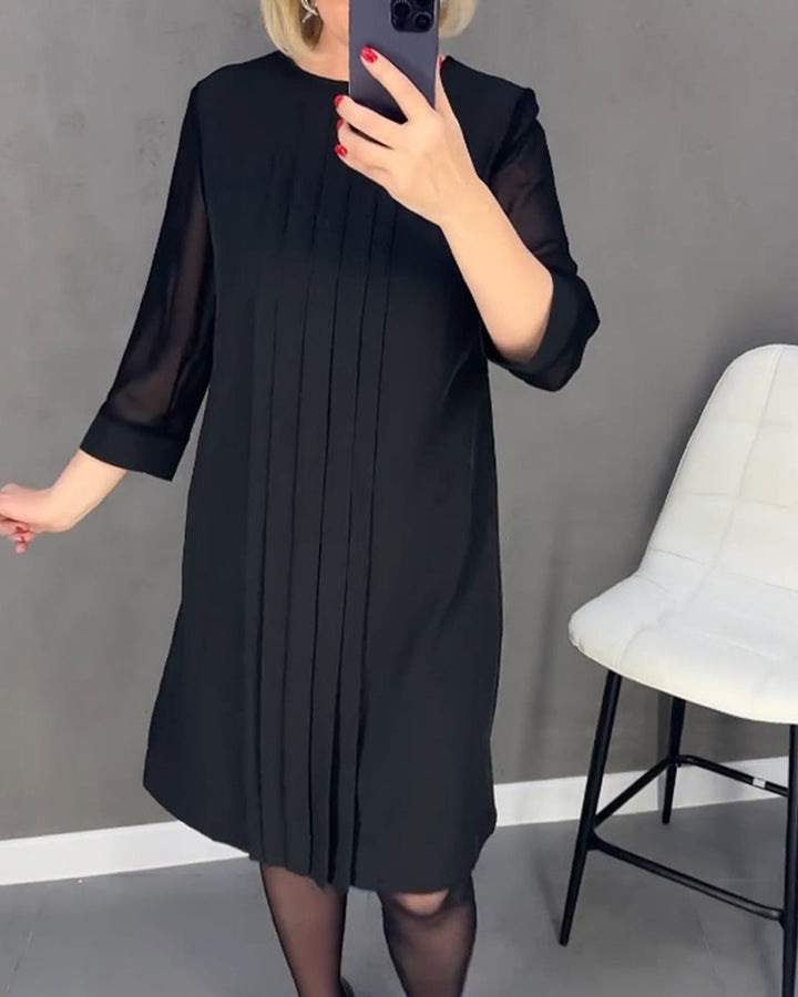 Robe plissée élégante | Chic et intemporelle