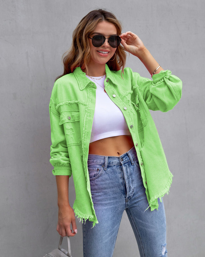 Veste en jean | Style urbain décontracté
