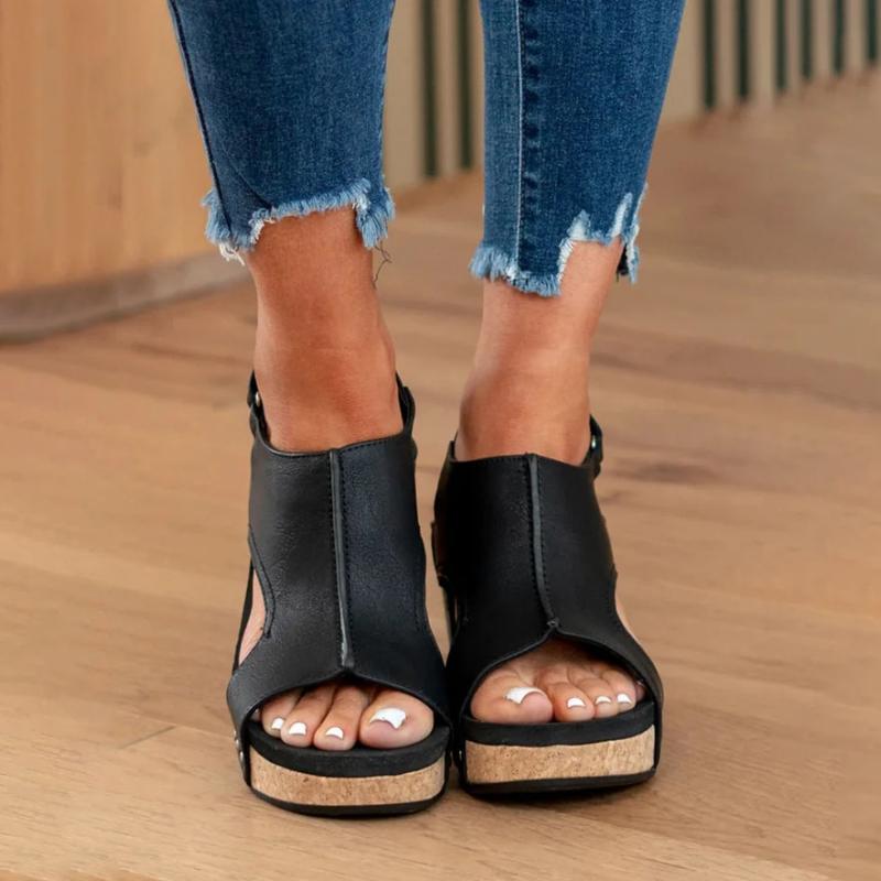 Sandales compensées | Maintien et style au quotidien