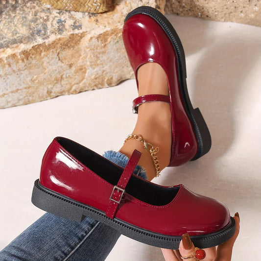 Ballerines vernies à bride | Confort chic au quotidien