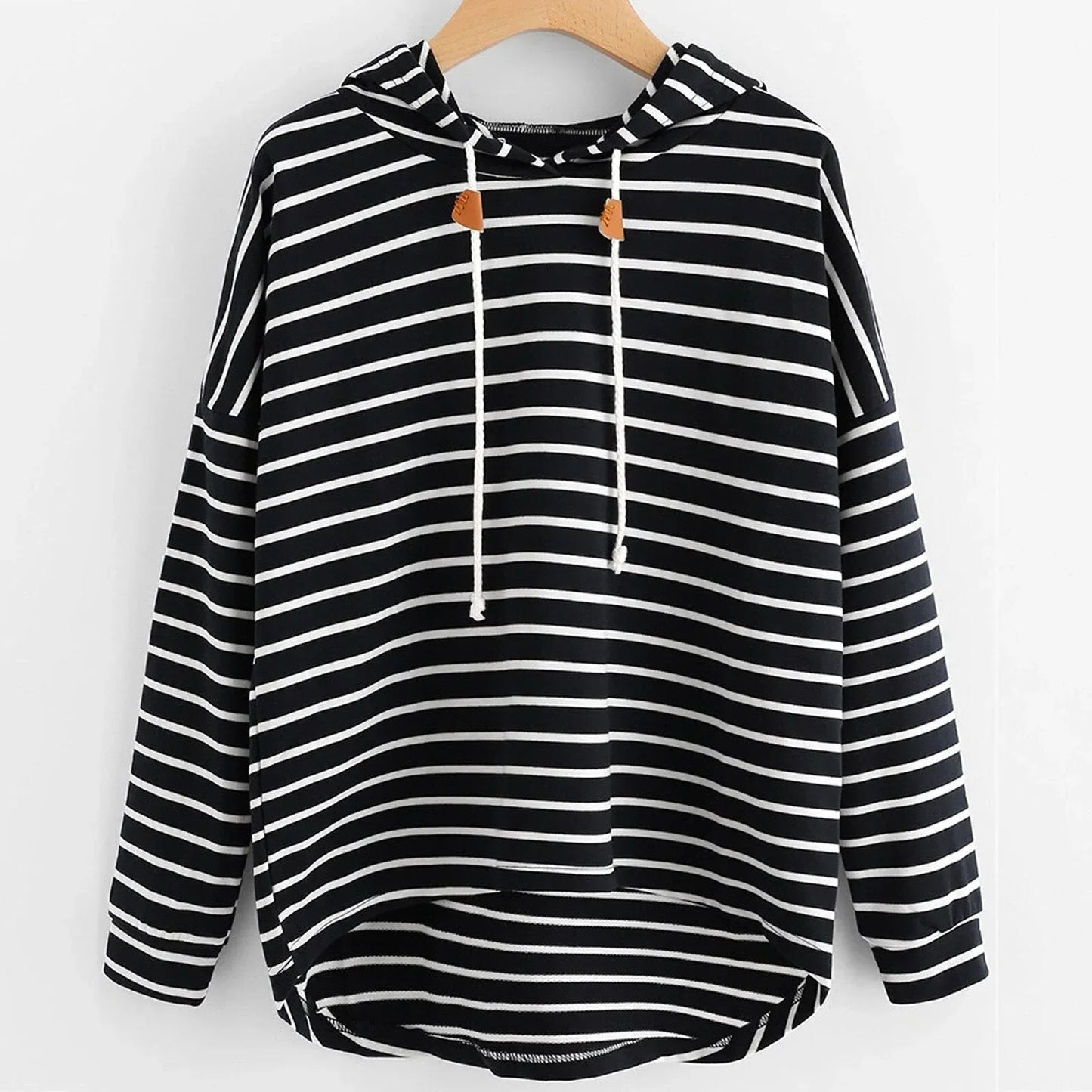 Sweat à capuche rayé | Style décontracté au quotidien