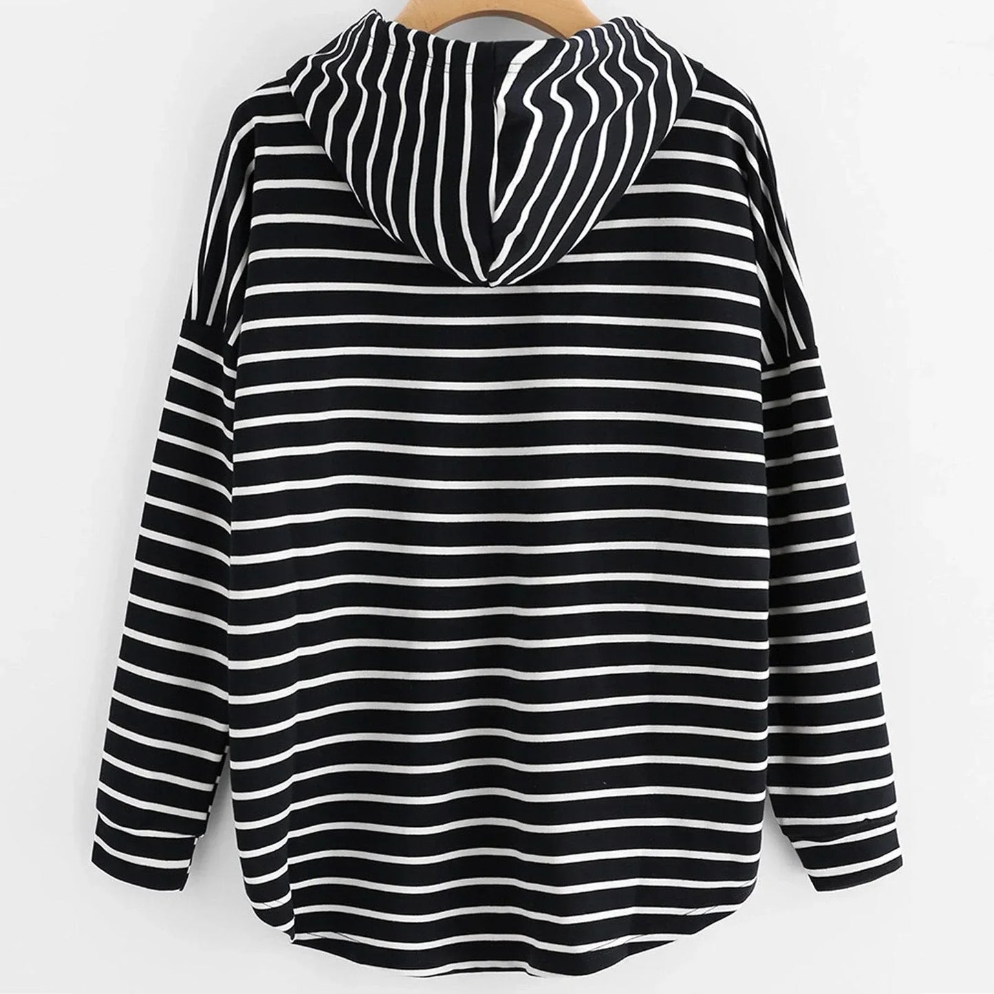 Sweat à capuche rayé | Style décontracté au quotidien