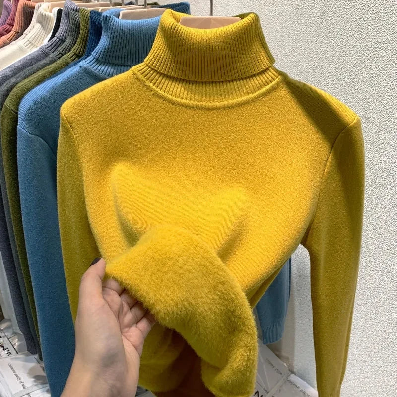 Pull col roulé doux | Parfait pour les journées froides