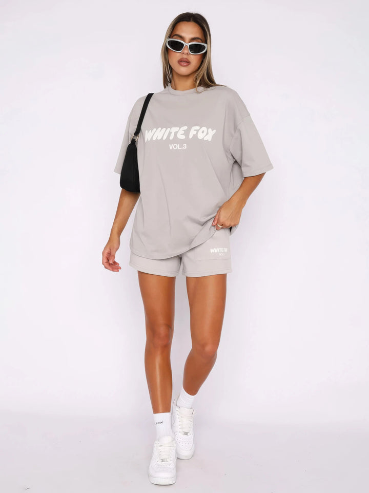 Ensemble t-shirt et short décontracté | Confort quotidien stylé