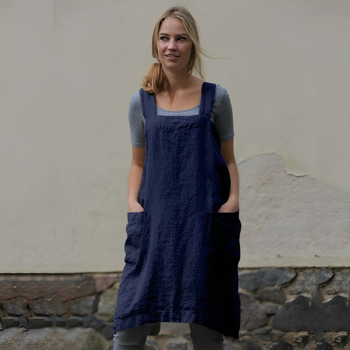 Robe tablier décontractée | Parfaite pour tous les jours