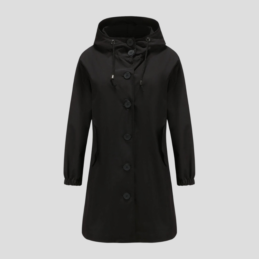 Imperméable à capuche femme | Pluie légère