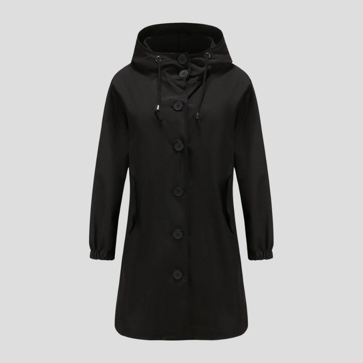 Imperméable à capuche femme | Pluie légère