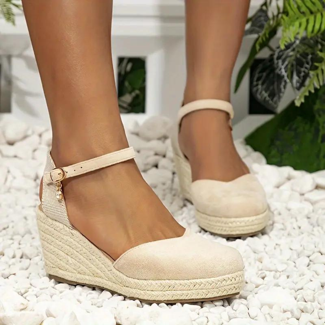 Espadrilles compensées | Élégance estivale