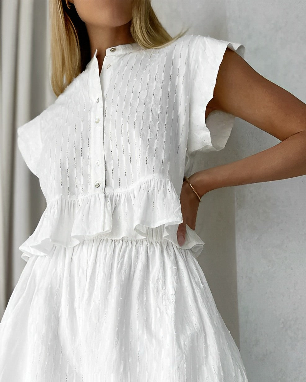 Ensemble d'été jacquard | Élégance légère pour les beaux jours