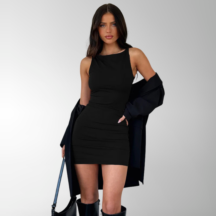 Robe courte ajustée | Idéale pour les soirées estivales