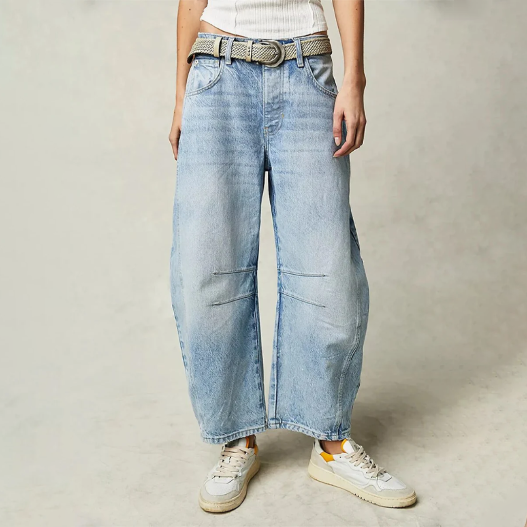 Jean large confort | Look décontracté quotidien