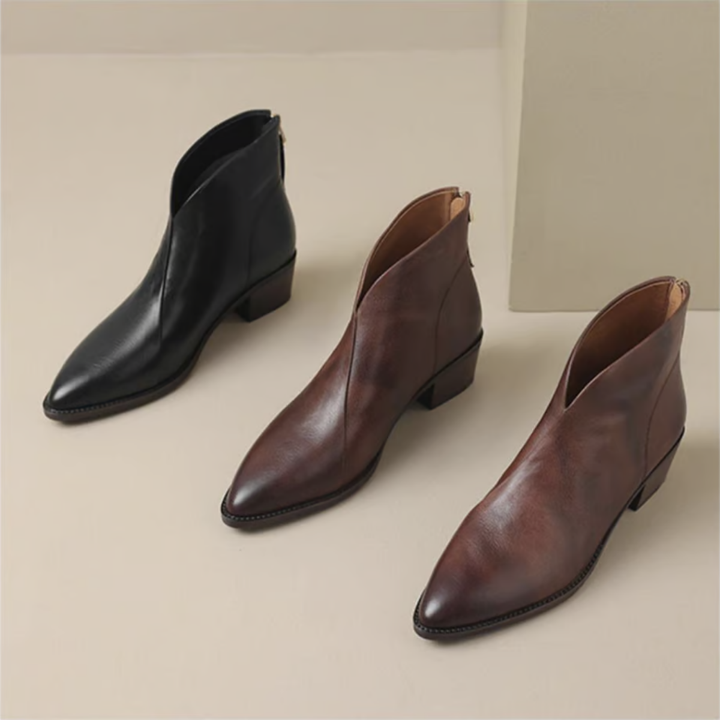 Bottines élégantes à talon | Style classique avec finition moderne