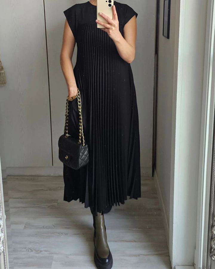 Robe plissée | Élégance fluide pour l'été