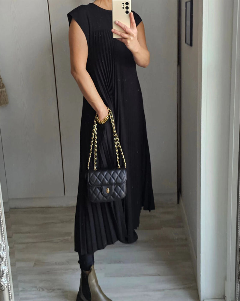 Robe plissée | Élégance fluide pour l'été