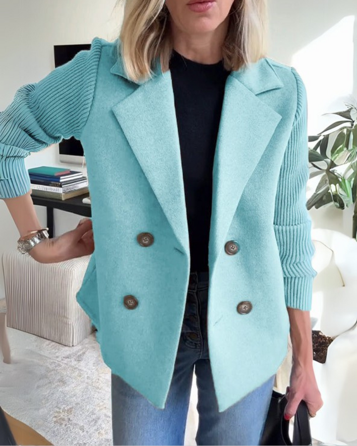 Blazer décontracté à boutons | Élégance structurée