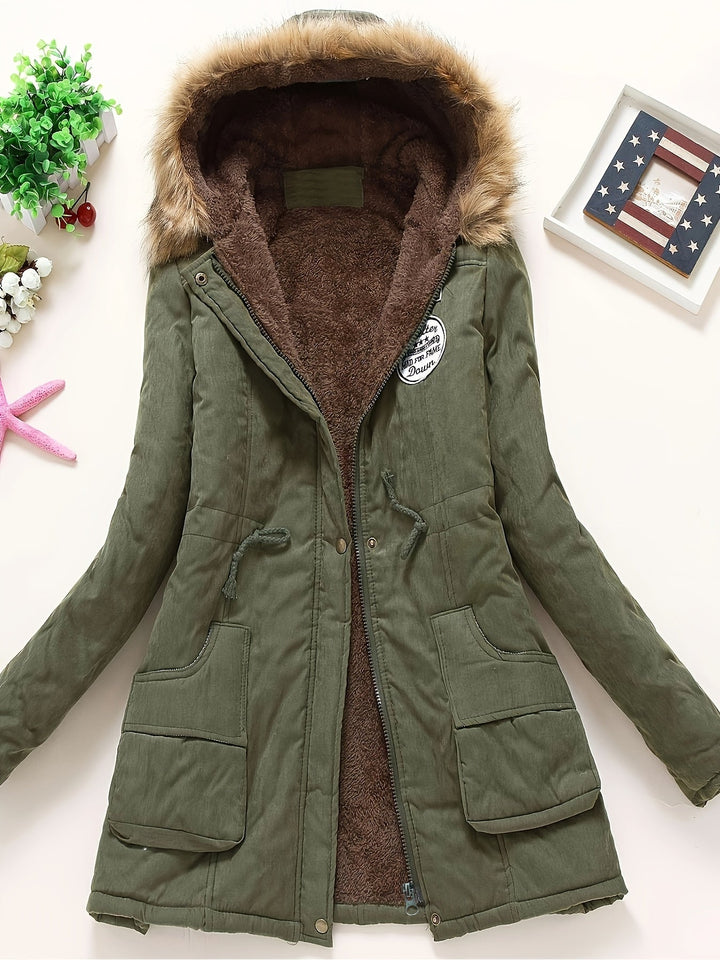 Parka femme | Hiver douillet avec doublure en polaire