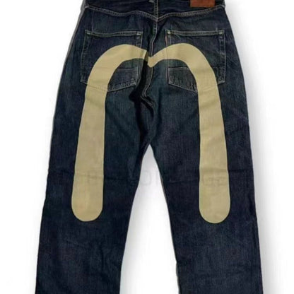 Jean baggy imprimé coloré | Look streetwear tendance