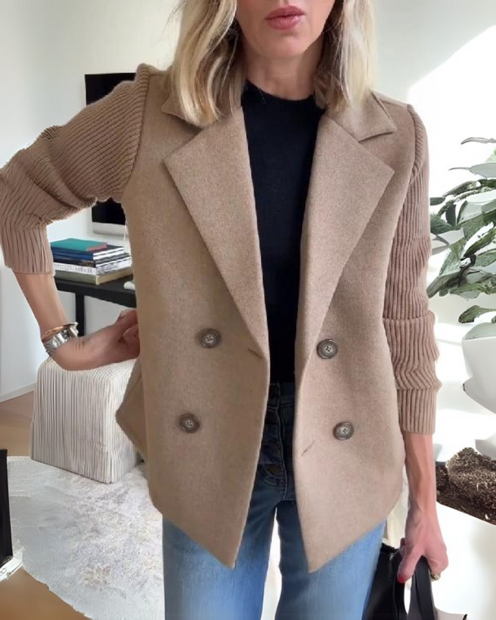 Blazer décontracté à boutons | Élégance structurée