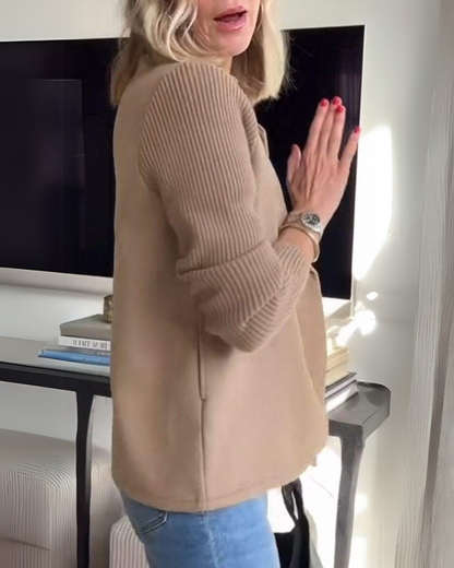 Blazer décontracté à boutons | Élégance structurée
