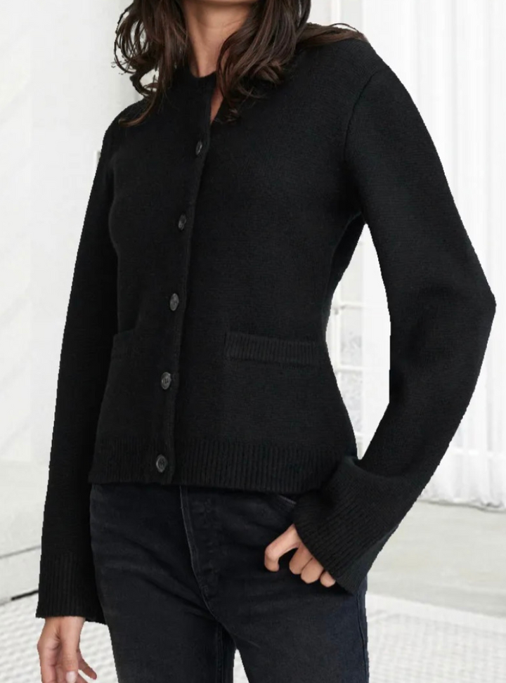 Cardigan doux à boutons | Confort élégant