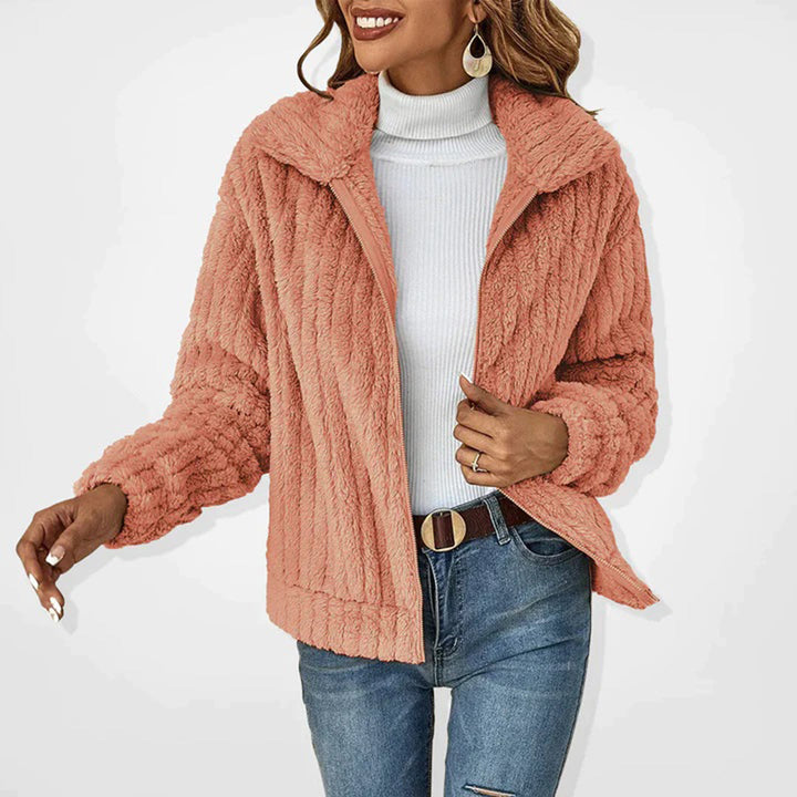 Veste polaire zippée avec col | Parfait pour les journées fraîches