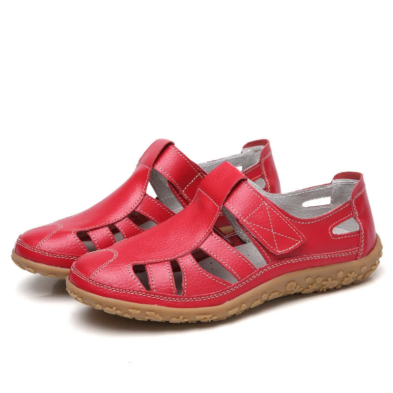 Sandales d’été | Bout fermé et design ajouré