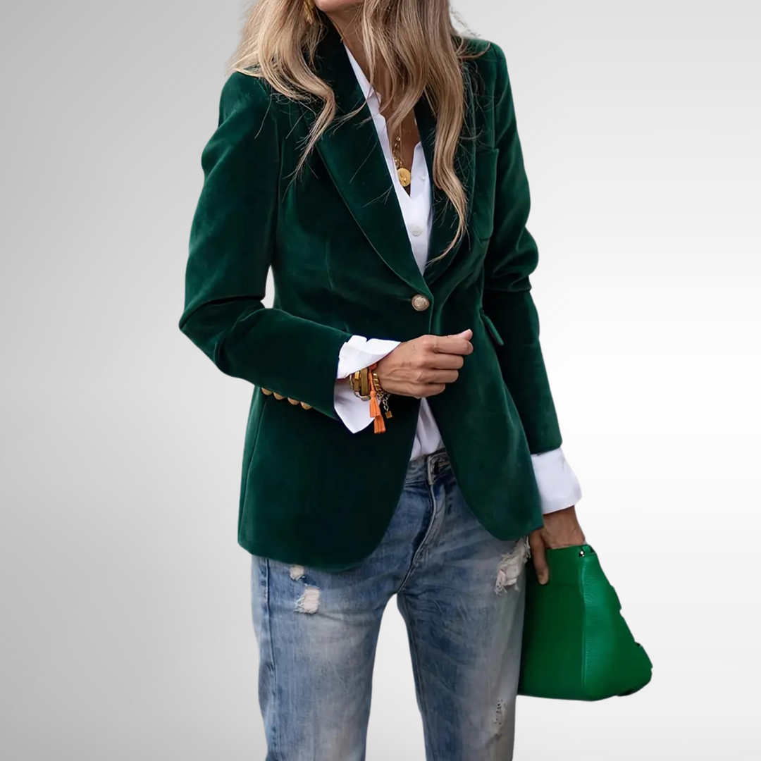 Blazer ajusté | Élégance urbaine chic