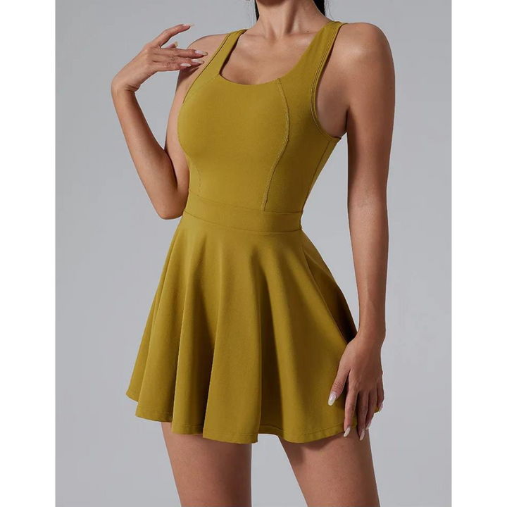 Robe de tennis sans manches | Confort sportif