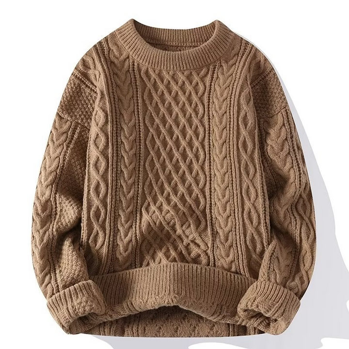 Pull torsadé femme | Style cocooning idéal pour automne et journées fraîches