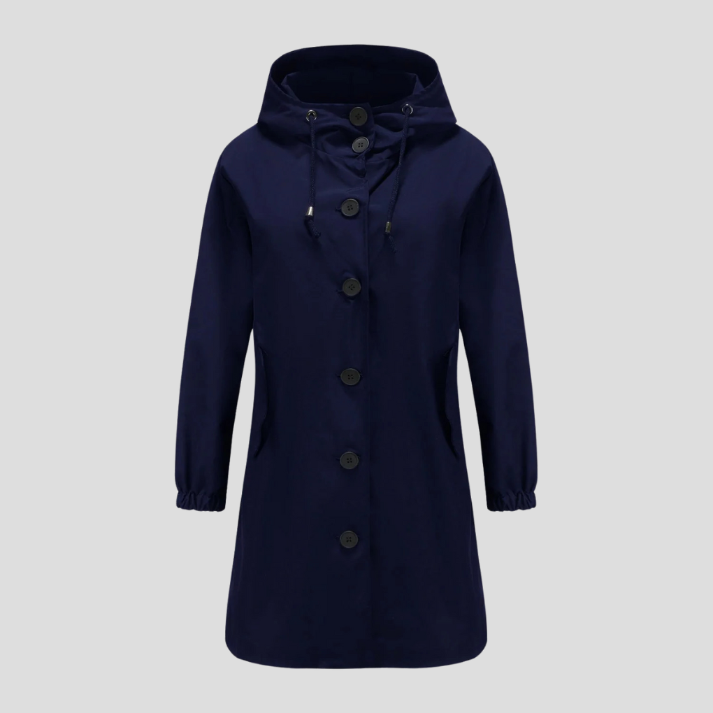 Imperméable à capuche femme | Pluie légère