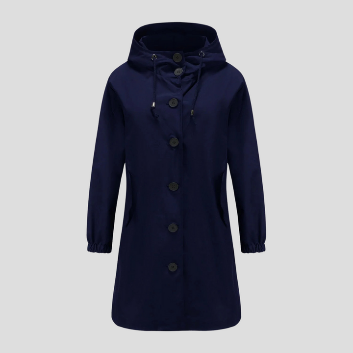 Imperméable à capuche femme | Pluie légère