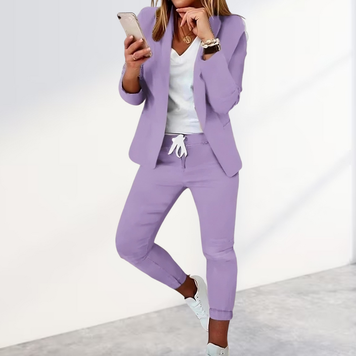 Ensemble blazer et pantalon | Élégance décontractée pour un look polyvalent